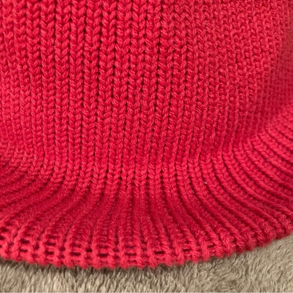 NWOT Arlin Vintage 80s Knit Hat Red Size OS